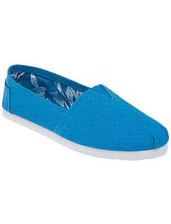 Wide width Casual canvas flat by Lane Bryant