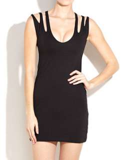Black (Black) Hedonia Fox Bodycon Dress  239094001  New Look