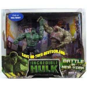  The Incredible Hulk Battle in New York Set w/ Hulk and 