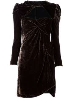 Carven Draped Velvet Dress   Bernard   farfetch 