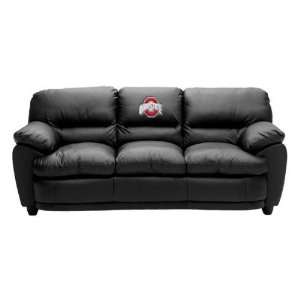  Ohio State OSU Buckeyes High Quality Leather Couch/Sofa 