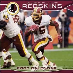   Redskins 2007 NFL 12x12 Wall Calendar 