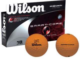 Wilson Smart Core Golf Balls (18 pack) Color Orange  
