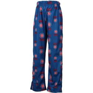   Toddler Printed Flannel Pajama Pants   Royal Blue