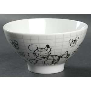  Disney Sketch Book Soup/Cereal Bowl, Fine China Dinnerware 