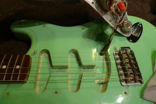 1986 Fender Stratocaster 62 Reissue Green and Clean  
