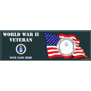 Air Force World War II Bumper Sticker