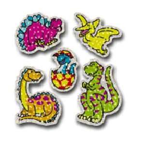   Dellosa Publishing   Dinosaur Dazzle Stickers   75 Pack Toys & Games