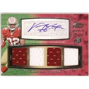  Kendall Hunter 2011 Topps Prime Rookie Autograph Quad 
