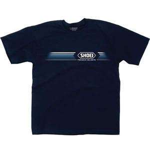  Shoei Speed Tee T Shirt   2X Large/Dark Blue Automotive