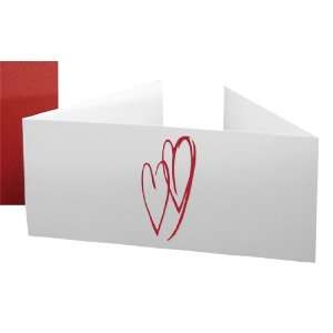  Invitation Belly Band   Red Heart (50 Pack) Arts, Crafts 
