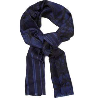  Accessories  Scarves  Silk scarves  Tree Print Silk 