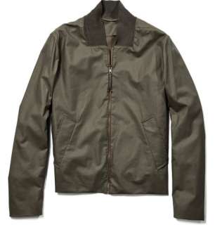   Coats and jackets  Bomber jackets  Coated Cotton Bomber Jacket