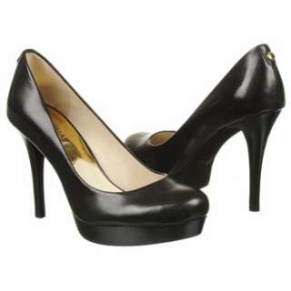 Womens MICHAEL MICHAEL KORS Ionna Pump Black Leather Shoes 