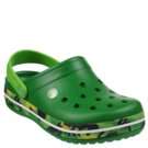 Kids Crocs  Crocband Dino Camo Kelly Green/Lime Shoes 