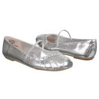 Kids KENNETH COLE REACTION  Point the Bay Pre/Grd Silver Snake Shoes 