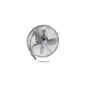 Atlas Fan Co   ME CR   Melody Oscillating Wall Fan   Poished Chrome 