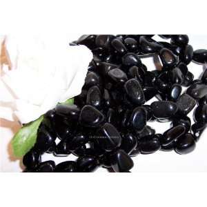  Black Obsidian Polished Tumbled Stones   Nuggets 16 Arts 