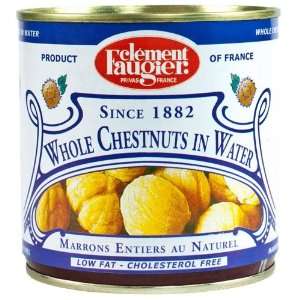 Whole Peeled Chestnuts in Water   1 can, 10 oz  Grocery 