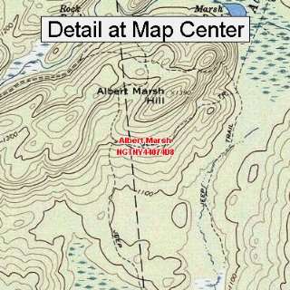   Map   Albert Marsh, New York (Folded/Waterproof)