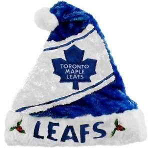  Toronto Maple Leafs Mistletoe Santa Hat