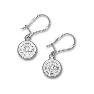  Chicago Cubs Sterling Silver Dangle Earrings Sports 