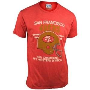 San Francisco 49ers Mens Retro Vintage T Shirt  Sports 