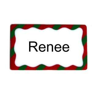  Renee Personalize Christmas Name Plate 