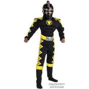  Childs Black Ranger Halloween Costume (Size Large 7 10 