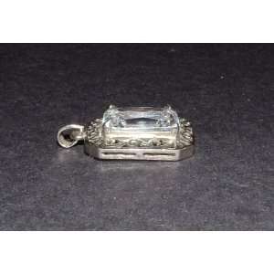   Clear Topaz Pendant (This Has Some Fantastic Fire) 