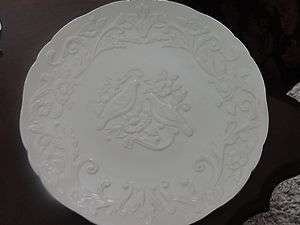 Lenox Ivory China Embossed Anniversary Plate USA  