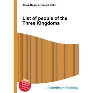   List of people of the Three Kingdoms Ronald Cohn Jesse Russell Books