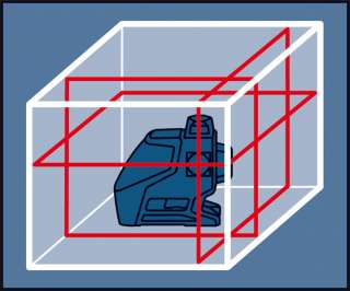 Bosch Baulaser Kreuzlinienlaser GLL 3 80 P + BM 1 3165140517997  
