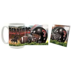  Texas Tech Red Raiders Stadium Mug and Coaster Set Sports 