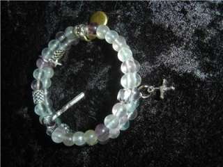 Ghuede voodoo bracelet & earrings ~custom ~ amethyst  