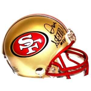   Autographed San Fransisco 49ers NFL Mini Helmet