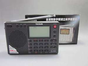 TECSUN PL 380 FM Stereo/ SW/ MW/LW DSP Radio ( Black )  