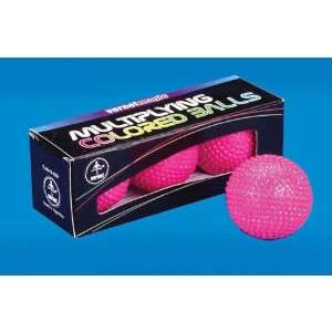 Pink Multiplying Balls (3 per package) Toys & Games