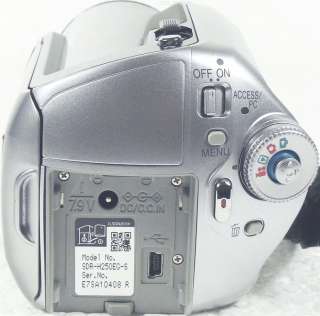 3CCD HDD/SD Festplatten Camcorder PANASONIC SDR H250 5025232433278 