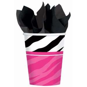    Lets Party By Amscan Zebra 9 oz. Paper Cups 
