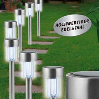LED Solarleuchten für Garten spritzwassergeschützt kabellos ca 37 