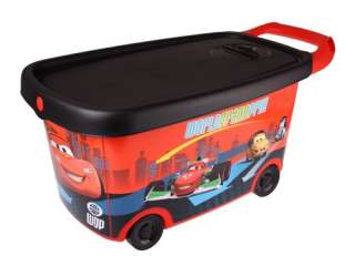 CURVER Rollcontainer 60l Disney Cars 2 Spielzeugkiste  