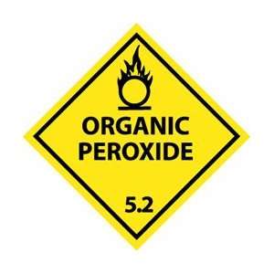 DL15AP   DOT ShippingLabels, Organic Peroxide, 4 x 4, Pressure 