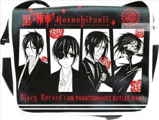 neu Kuroshitsuji Black Butler Tasche Messenger Bag new  