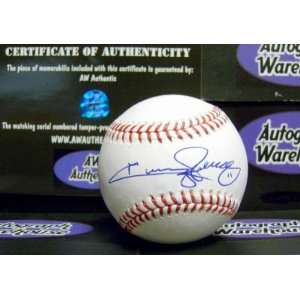 Jimmy Rollins Autographed Ball   Autographed Baseballs 