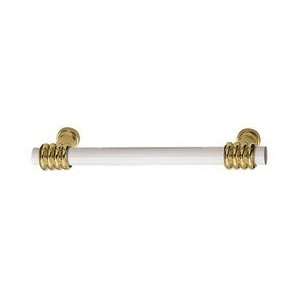  Pull   Round Rod Pull with Two Toned Accented Grooved 