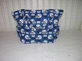 NEW* BABY DIAPER BAG MADE/W INDIANAPOLIS COLTS FABRIC  
