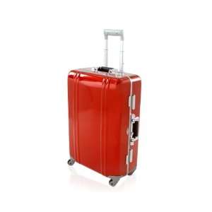 Zero Halliburton 28 Red Classic Framed 4 wheeled suitcase 
