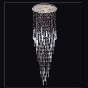   Modern Ceiling Pendant Crystal Chandelier 23W 71L 9 lights Rain Drop