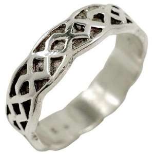 Sterling Silver Celtic Ring Size 12 Jewelry